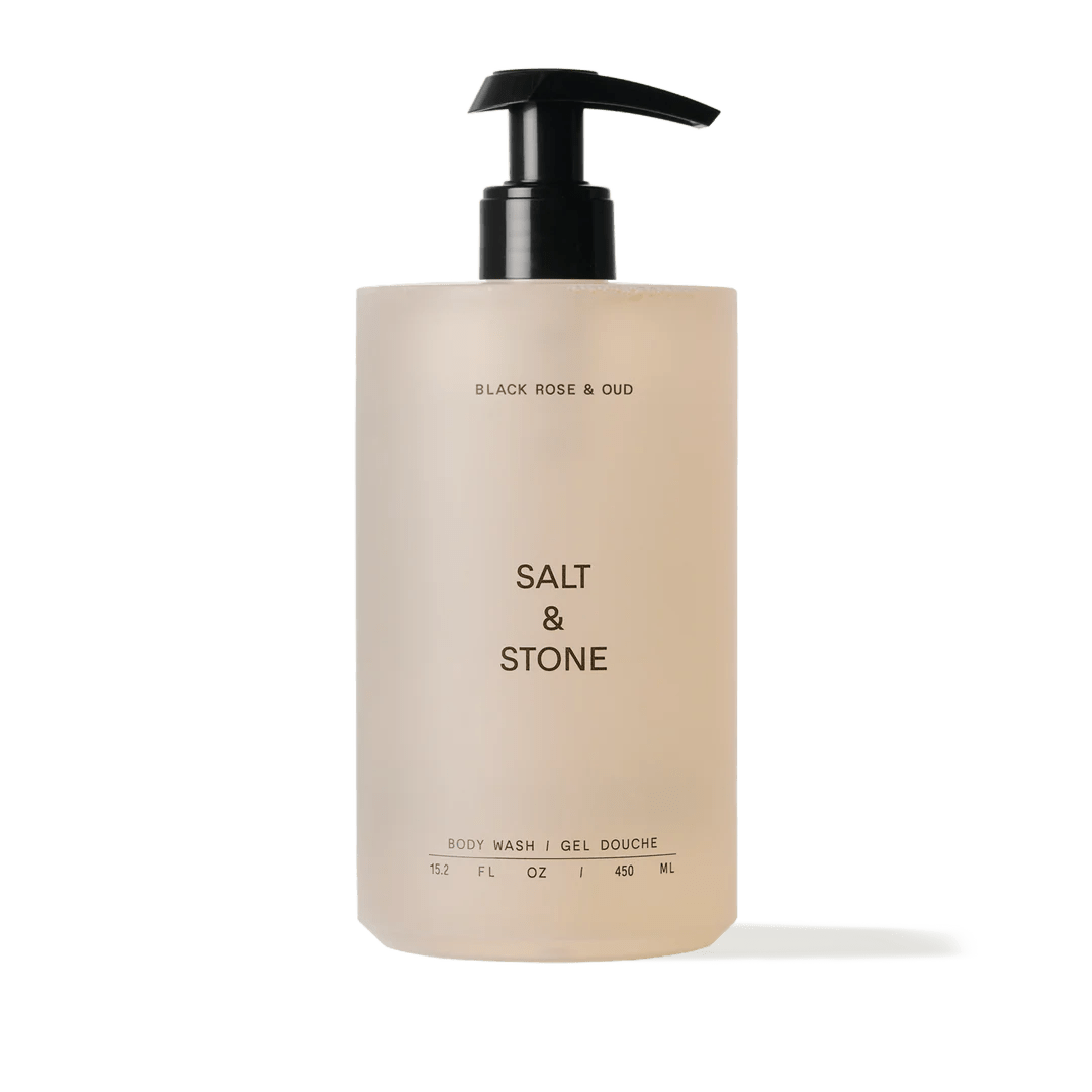 Black Rose & Oud Body Wash Salt & Stone