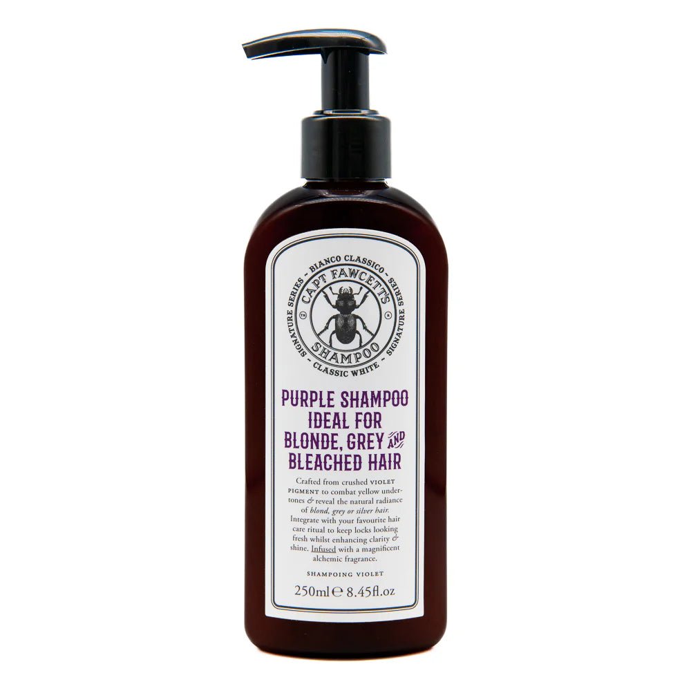 Captain Fawcett Purple Shampoo Bianco Classico 250ml