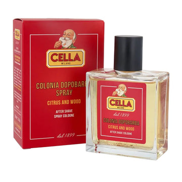 Cella Milano aftershave cologne spray Citrus and Wood 100ml