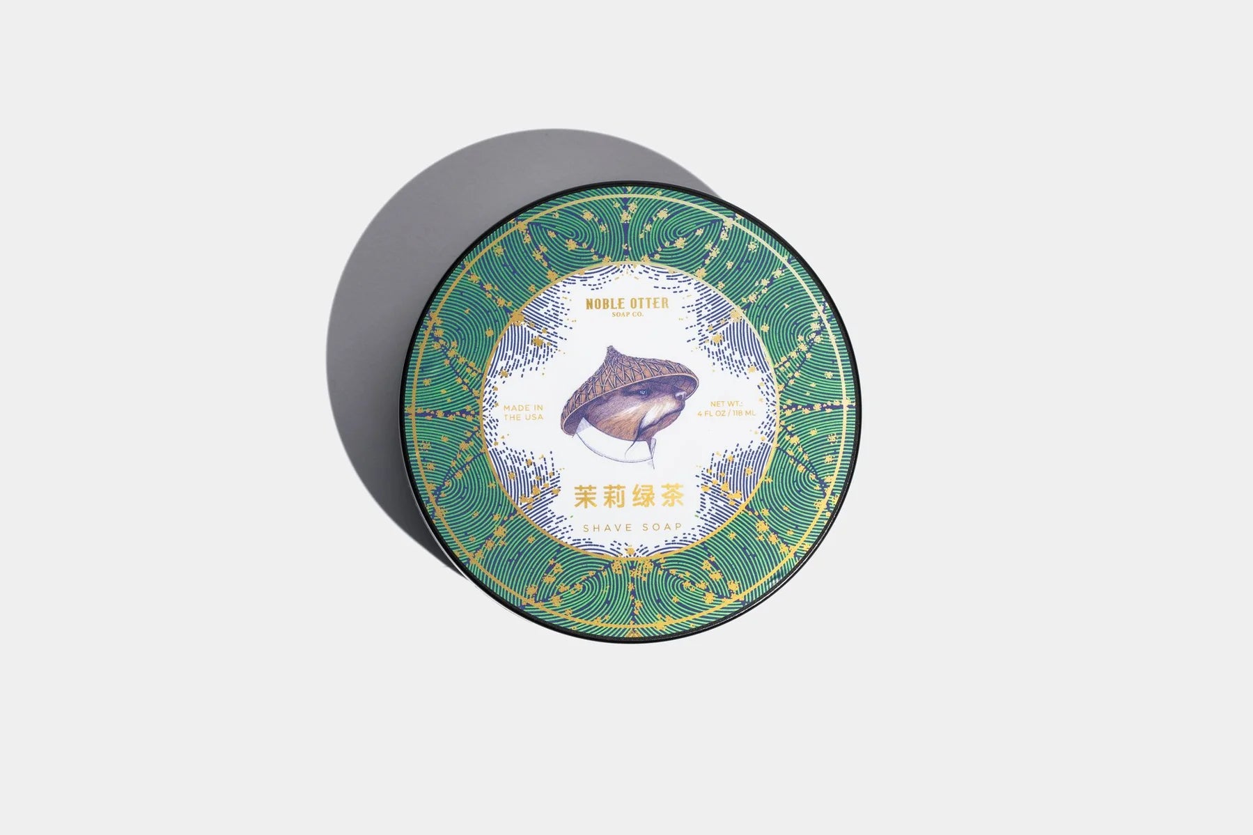 Noble Otter shaving soap Jasmine Green Tea 118ml