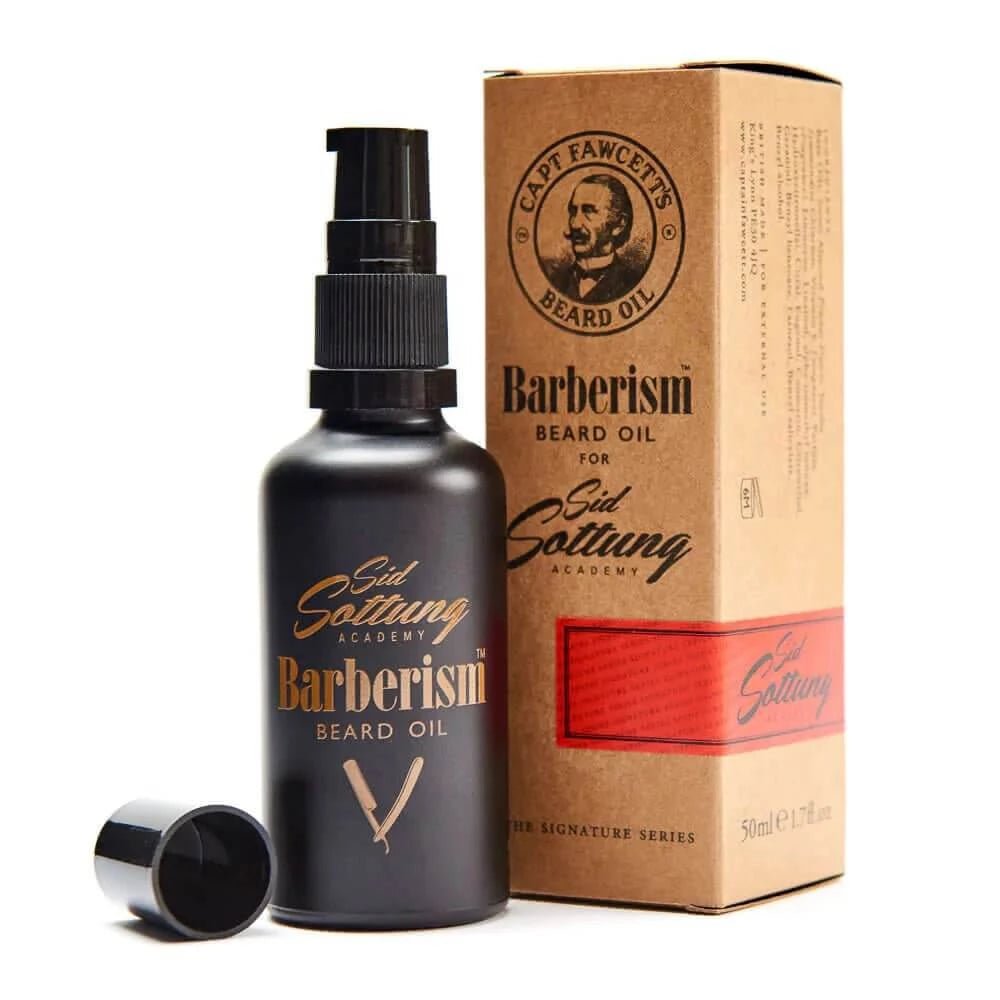 Captain Fawcett Barberism Baardolie 50 ml - Baard en Co - Baardolie - 5060338440706