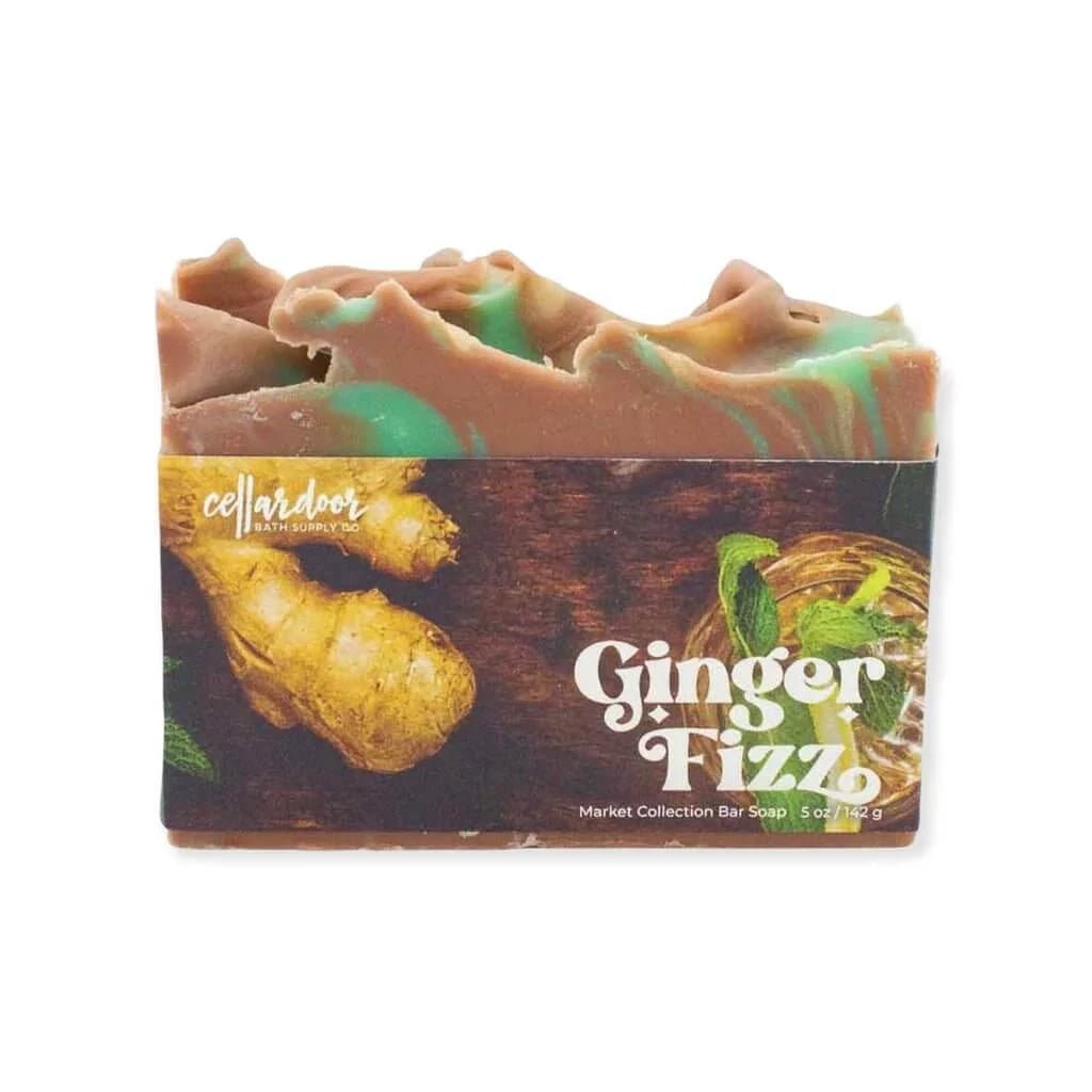 Cellardoor Bath Supply Co. Ginger Fizz Bar Soap 142g - Baard en Co - Badzeep - 028672210220