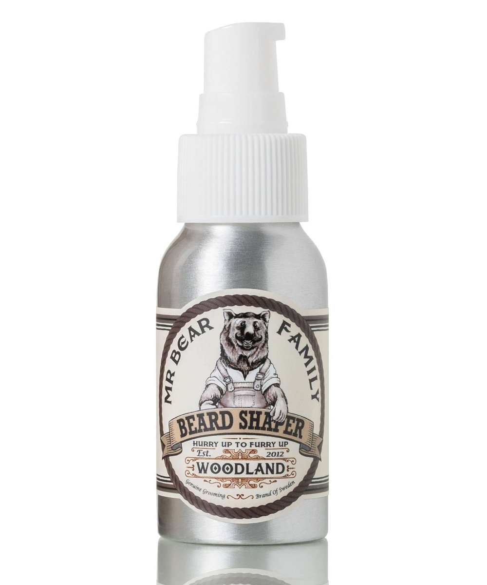 Mr. Bear Family Beard Shaper - Woodland - Baard en Co - Baardwax - 7350086410594