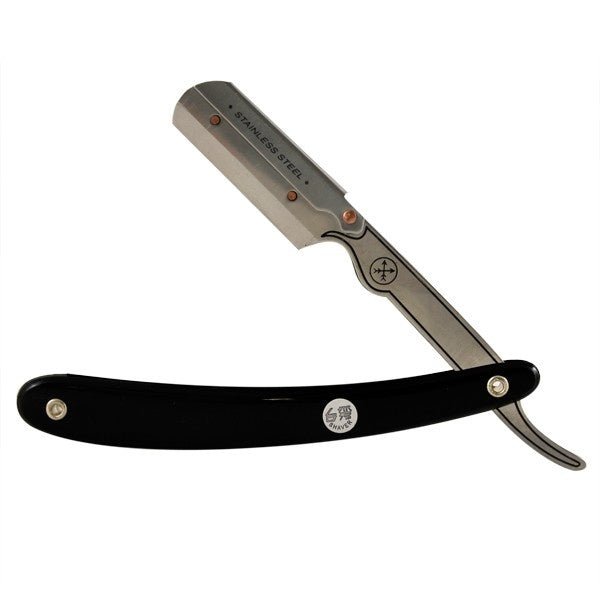 Parker straight razor black 33r - Baard en Co - Shavette - 0657968635654