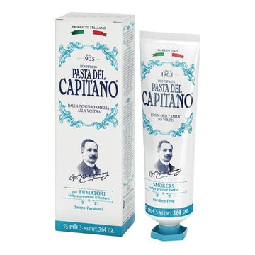 Pasta del Capitano 1905 Tandpasta Smokers 75ml - Baard en Co - Tandpasta - 8002140337000