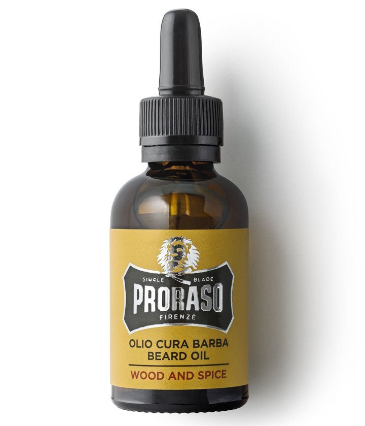 Proraso baardolie Wood & Spice 30ml - Baard en Co - Baardolie - 8004395001668