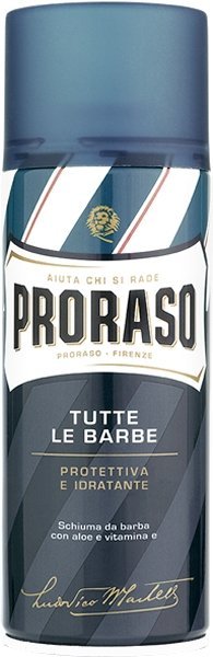 Proraso Scheerschuim blue Aloë 400ml - Baard en Co - Scheerschuim - 8004395001484