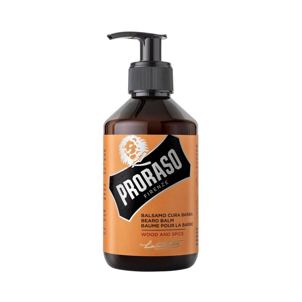 Proraso - Wood & Spice Baardbalsem XL (300ml) - Baard en Co - Baardbalsem - 8004395006267