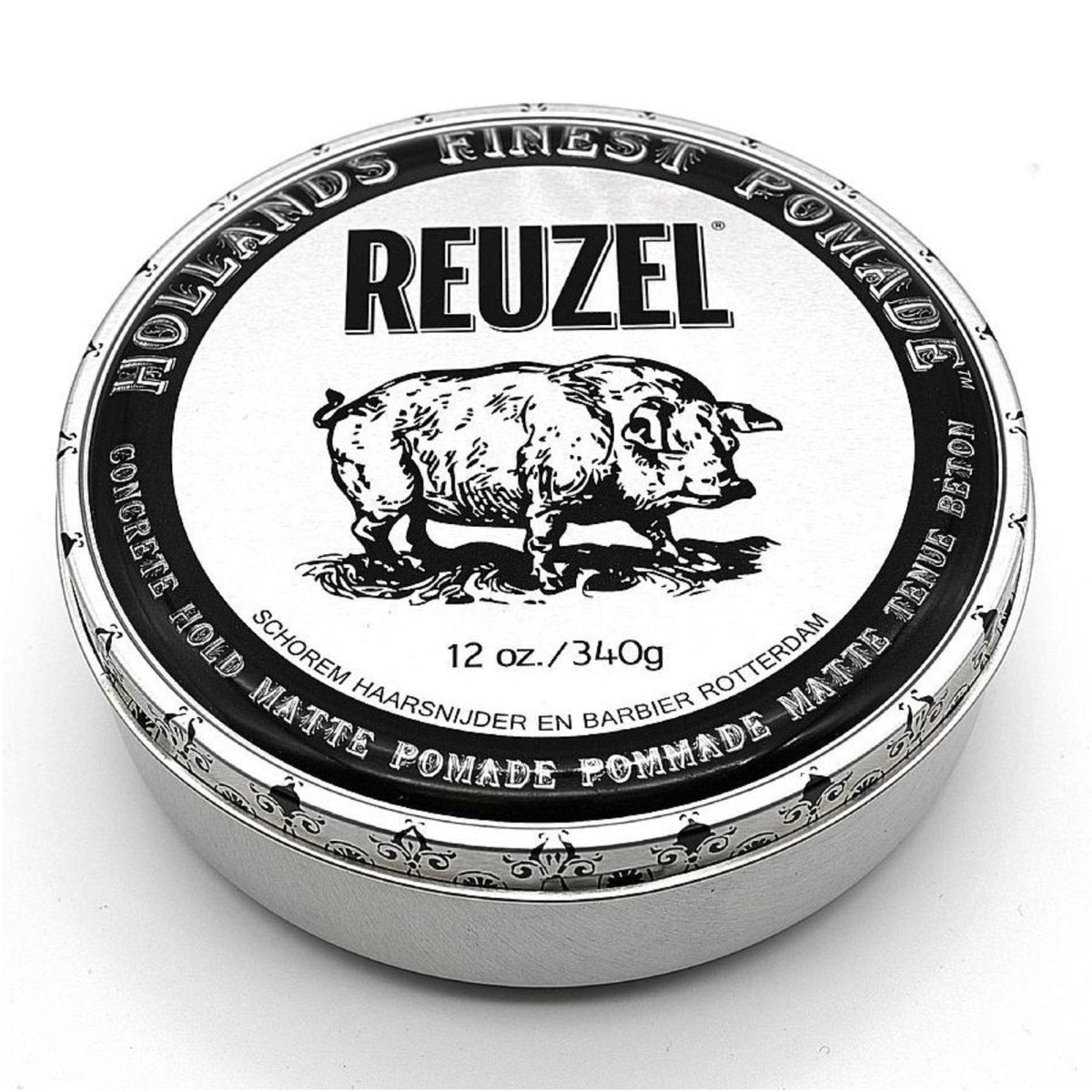 Reuzel Concrete Hold Matte Pomade 340gr. - Baard en Co - Pommade - 0850020289905