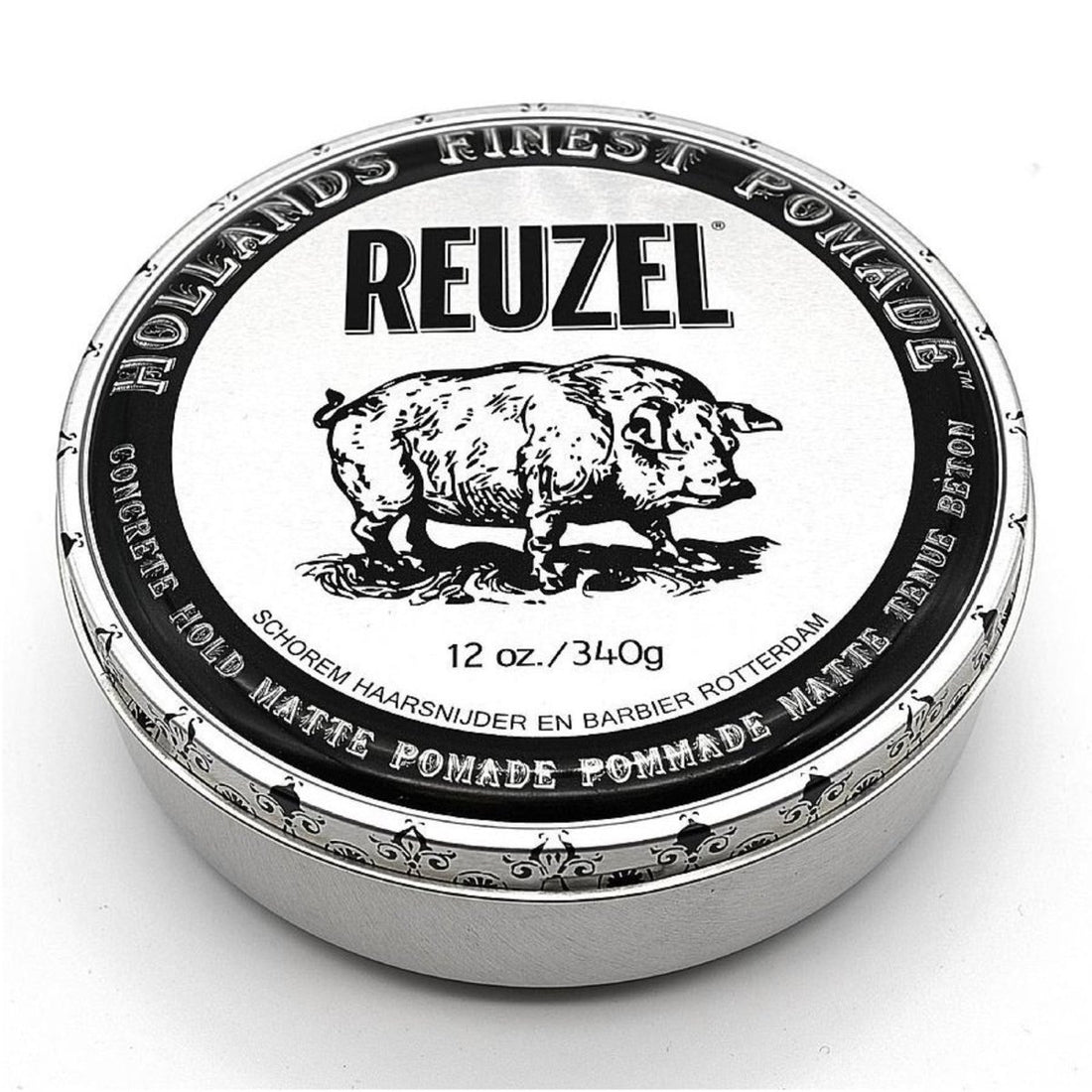 Reuzel Concrete Hold Matte Pomade 340gr. - Baard en Co - Pommade - 0850020289905