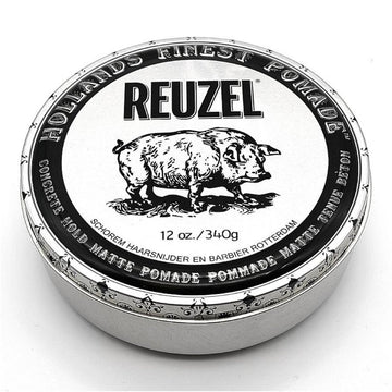 Reuzel Concrete Hold Matte Pomade 340gr. - Baard en Co - Pommade - 0850020289905