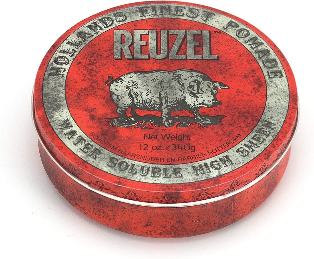 Reuzel Red High Sheen Pomade 340gr - Baard en Co - Pommade - 0869519000006