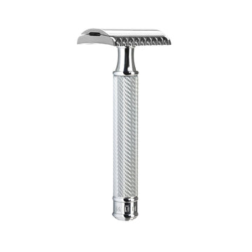 Safety Razor R41 - Chroom - Open Kam - Baard en Co - Safety Razor - 4028982010165