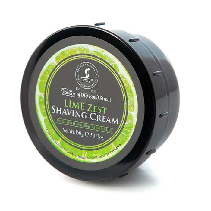 Taylor of Old Bond Street scheercrème Lime Zest 150gr - Baard en Co - Scheercreme - 696770009963