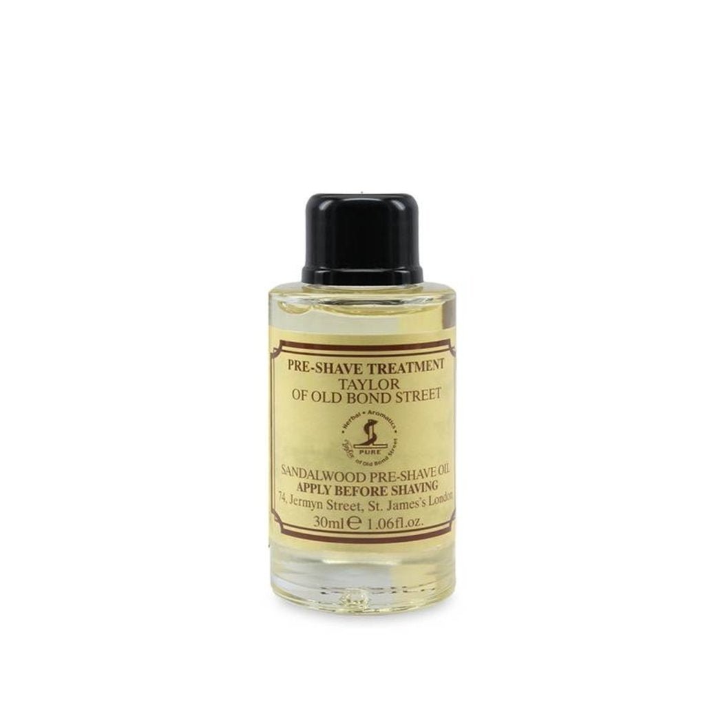 Taylor of Old Bondstreet Sandalwood - 30 ml - Pre Shave Olie - Baard en Co - Scheerolie - 696770010983