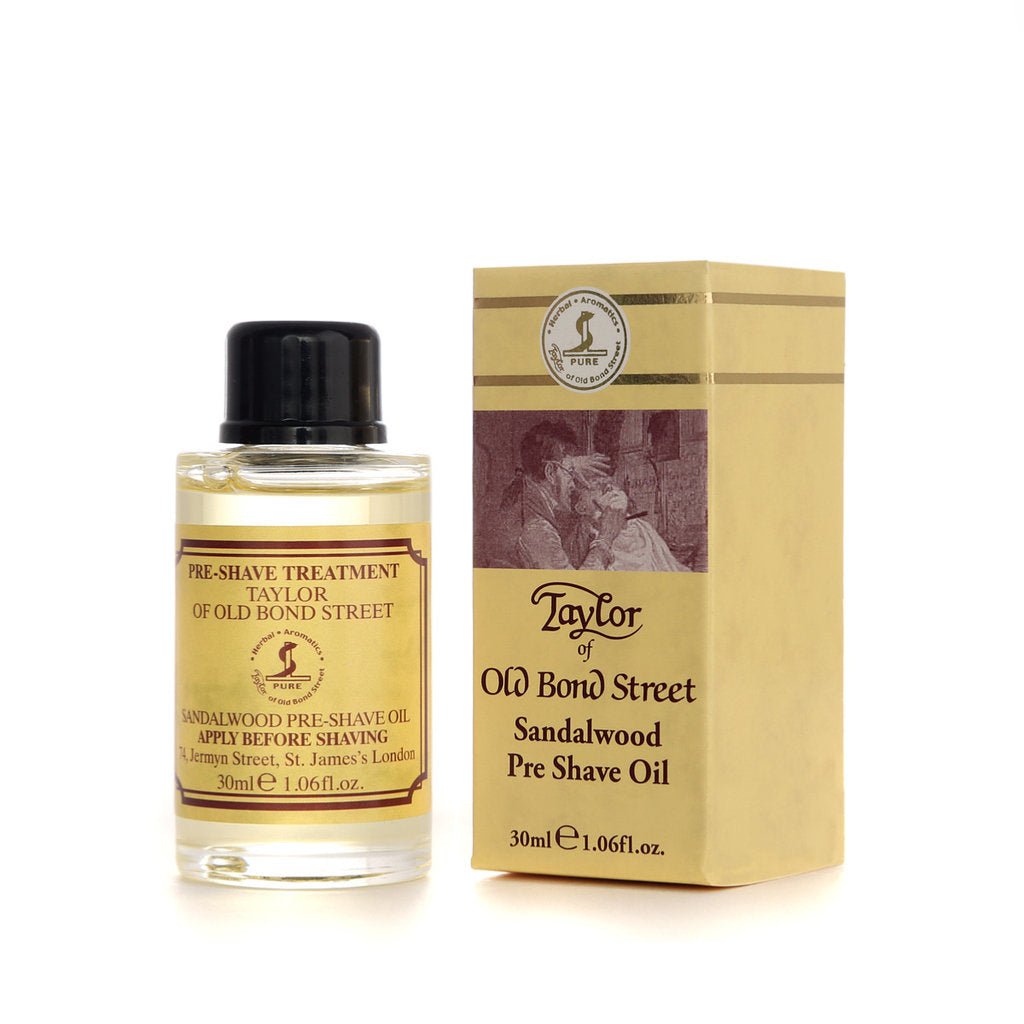 Taylor of Old Bondstreet Sandalwood - 30 ml - Pre Shave Olie - Baard en Co - Scheerolie - 696770010983