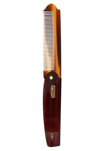 Uppercut Flip Comb Tortoise - Baard en Co - Kammen - 817891020129