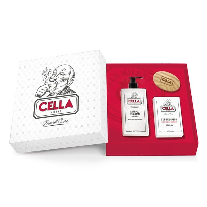 Cella Milano - Snor & Baard Gift Set - Baard en Co - Baardset - 8001117570938