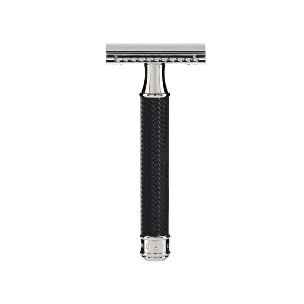 Muhle R89 BLACK double edge safety razor - Baard en Co - Safety Razor - 4028982014996