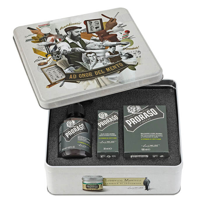 Proraso - Beard Kit - Cypress & Vetyver - Baard en Co - Baardset - 8004395006922