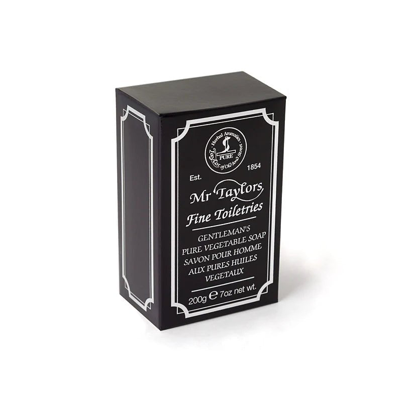 Taylor Of Old Bond Street bath soap mr taylor 200g - Baard en Co - Badzeep - 696770071250